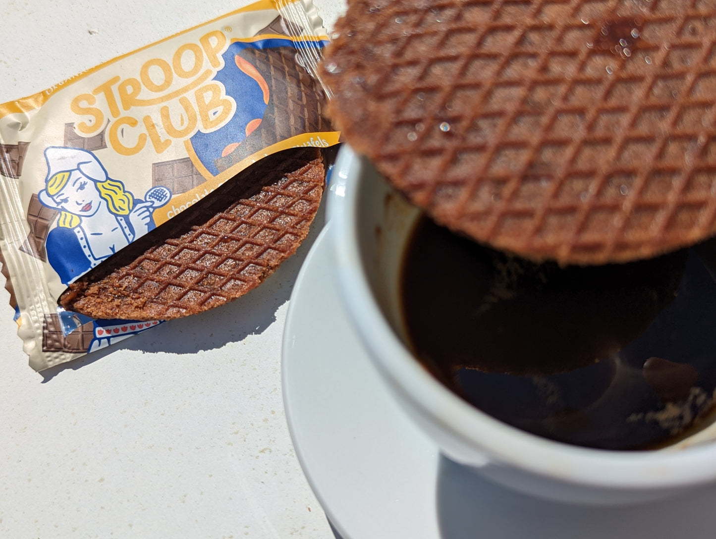 Chocolate Caramel Plant Based and Organic Stroopwafel 3x 8-pack (24 total)