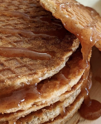 Traditional Caramel Organic and Plant Based Stroopwafel 6x 2-pack (12 total)