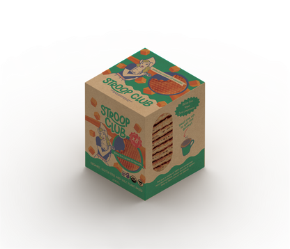 Gluten Free and Plant Based Caramel Organic Stroopwafel 3x 8-pack (24 total)