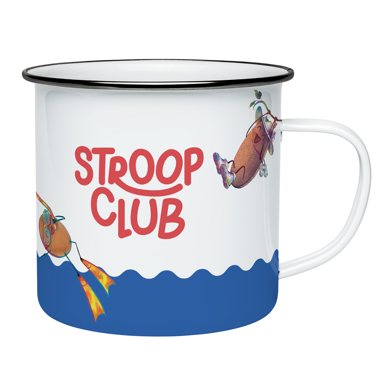 Enamel Stroopie Mug